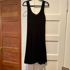 Anthropologie Bordeaux casual swing dress